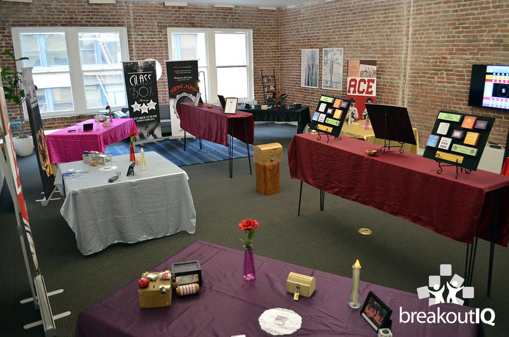 Our escape rooms can be set up in any event space!