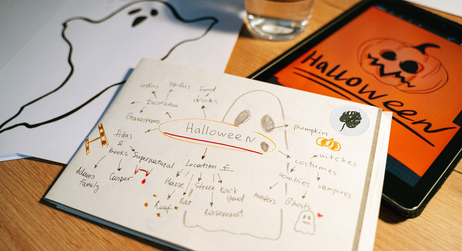 Office Halloween planning notes